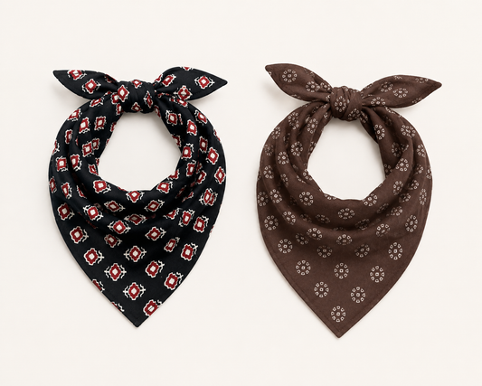 Black & Brown (Set of 2)