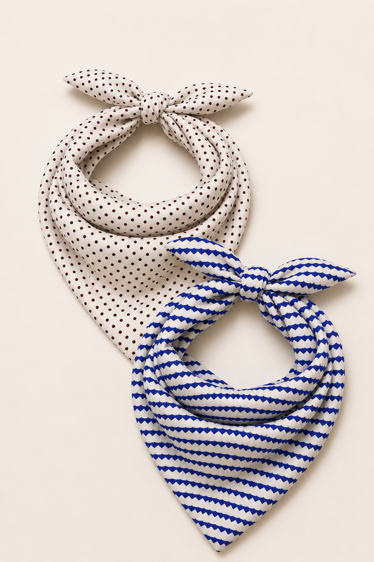 Polka Dot & Blue ( Set OF 2 )